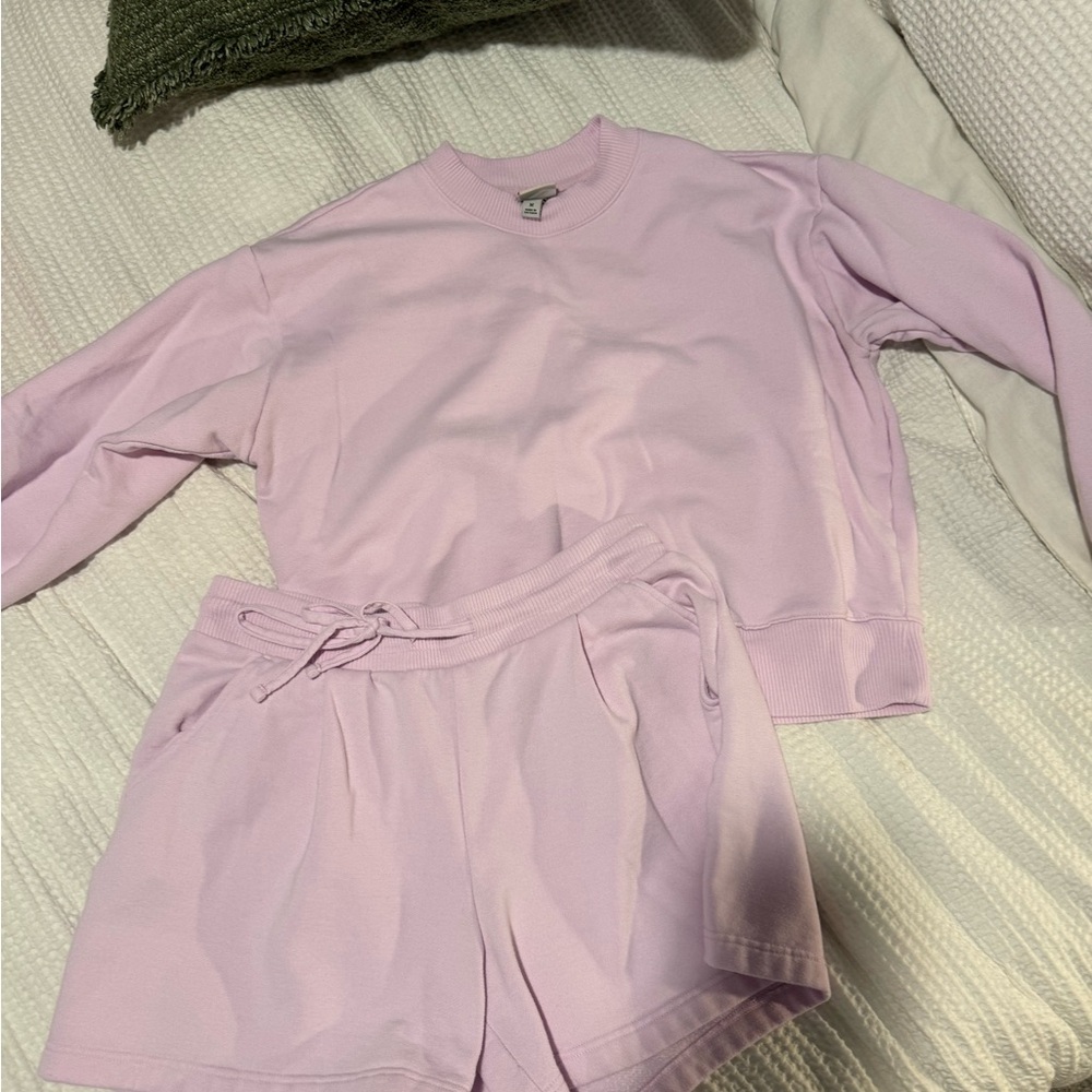 a new day Light Purple Lounge Set